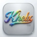 KhelX Cricket logo and cricket gaming platform
